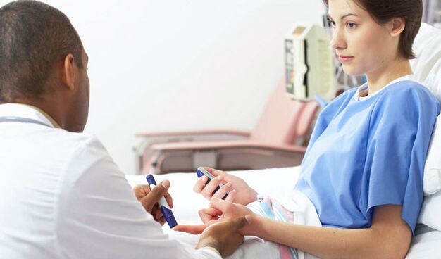 Measure the level of glucose in the blood will help diagnose diabetes